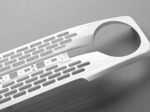 Ford Bronco Custom Grille - High End OEM Style - Gloss White Finish